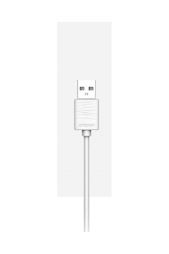 Joyroom JR-S118 İphone Lightning USB Hızlı Şarj ve Data Kablosu 1m Beyaz - 2