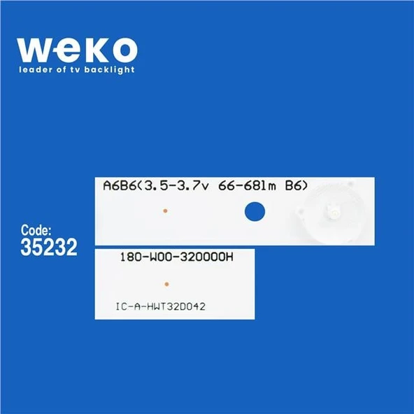 Skytech ST-3240 32'' İnç 3 Adet Tv Led Bar (Seri 2) ( Tvnizin içindeki led barla aynısı olduğunu görmeden almayınız. Led bar ürünlerinde paket açıldığında iade kabul edilmemektedir. ) - Resim 2