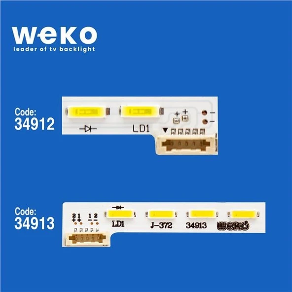 Sony KDL-47W805A 47'' İnç 2 Adet Tv Led Bar ( Tvnizin içindeki led barla aynısı olduğunu görmeden almayınız. Led bar ürünlerinde paket açıldığında iade kabul edilmemektedir. ) - Resim 3