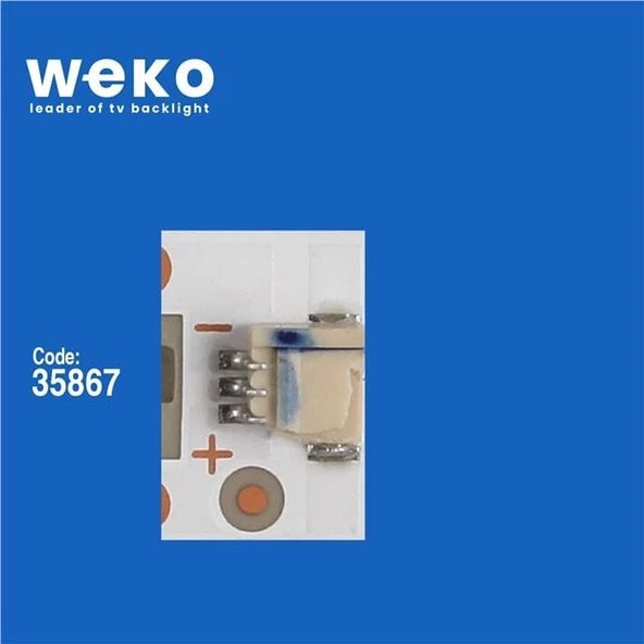 Philips 43BDL4012N/62 43'' İnç 8 Adet Tv Led Bar ( Tvnizin içindeki led barla aynısı olduğunu görmeden almayınız. Led bar ürünlerinde paket açıldığında iade kabul edilmemektedir. ) - Resim 3