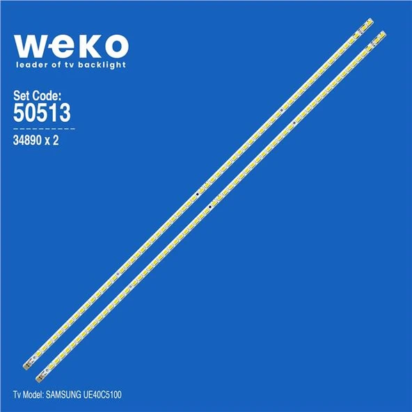 Samsung UE40C5100 40'' İnç 2 Adet Tv Led Bar ( Tvnizin içindeki led barla aynısı olduğunu görmeden almayınız. Led bar ürünlerinde paket açıldığında iade kabul edilmemektedir. ) ürün görseli