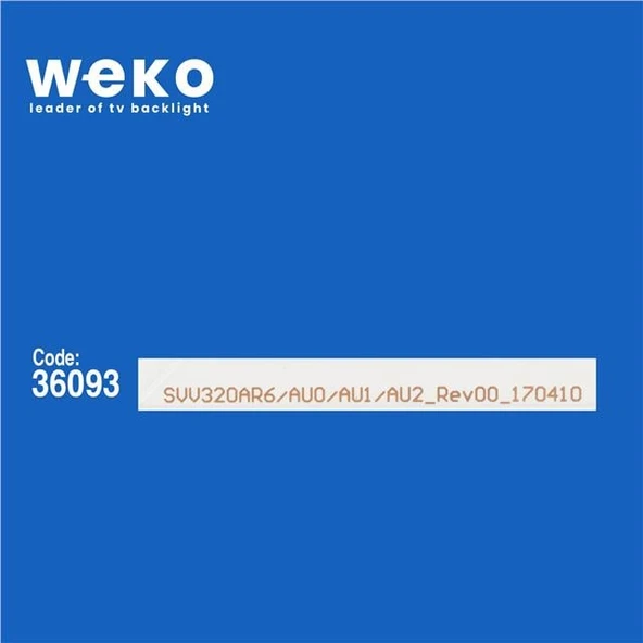 Regal 32R4020 32'' İnç 2 Adet Tv Led Bar ( Tvnizin içindeki led barla aynısı olduğunu görmeden almayınız. Led bar ürünlerinde paket açıldığında iade kabul edilmemektedir. ) - Resim 2