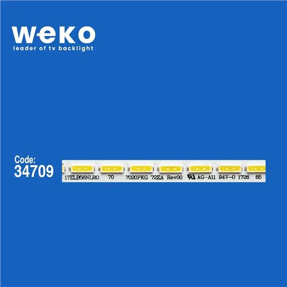 Techwood 48LED291 48'' İnç 1 Adet Tv Led Bar ( Tvnizin içindeki led barla aynısı olduğunu görmeden almayınız. Led bar ürünlerinde paket açıldığında iade kabul edilmemektedir. ) - Resim 2