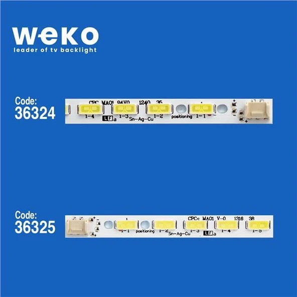 Sharp LCD-60LX640A 60'' İnç 2 Adet Tv Led Bar ( Tvnizin içindeki led barla aynısı olduğunu görmeden almayınız. Led bar ürünlerinde paket açıldığında iade kabul edilmemektedir. ) - Resim 2