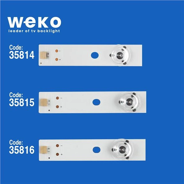 Skyworth 42E660E 42'' İnç 10 Adet Tv Led Bar ( Tvnizin içindeki led barla aynısı olduğunu görmeden almayınız. Led bar ürünlerinde paket açıldığında iade kabul edilmemektedir. ) - Resim 3