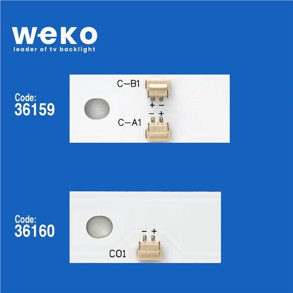 Akai AKTV401 42'' İnç 3 Adet Tv Led Bar ( Tvnizin içindeki led barla aynısı olduğunu görmeden almayınız. Led bar ürünlerinde paket açıldığında iade kabul edilmemektedir. ) - Resim 3