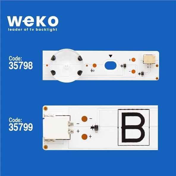 Vizio D70-F3 70'' İnç 12 Adet Tv Led Bar ( Tvnizin içindeki led barla aynısı olduğunu görmeden almayınız. Led bar ürünlerinde paket açıldığında iade kabul edilmemektedir. ) - Resim 3