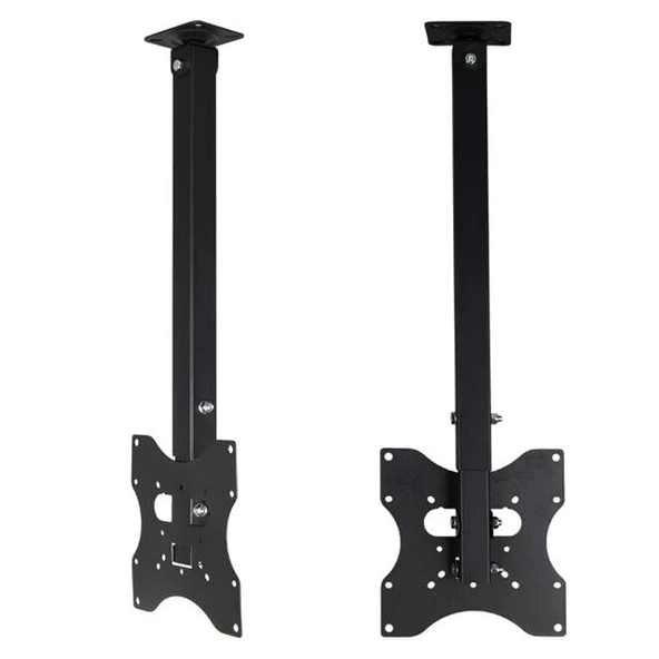 Powermaster PM-32 Led/Lcd/Plazma 70-90-110 CM Dar Ağız 45 Derece Açılı Tavan TV Askı Aparatı - 2