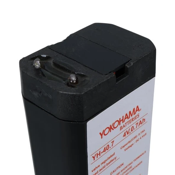 Yokohama YH-40.7 4 Volt - 0.7 Amper Akü (34X22x64 Mm) - 4