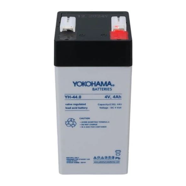 Yokohama YH-44.0 4 Volt - 4 Amper Dik Akü (46X46x100 Mm) - 3