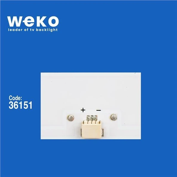 Wkset-5725 36151X2 Kj215d06-Zc21fg-01 303Kj215032 2 Adet Led Bar ( Tvnizin içindeki led barla aynısı olduğunu görmeden almayınız. Led bar ürünlerinde paket açıldığında iade kabul edilmemektedir. ) - Resim 3