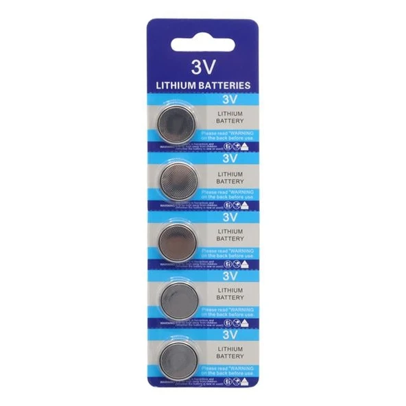Powermaster PM-9535 CR2016 3 Volt Lityum Para Pil (5'Li Paket) - 1
