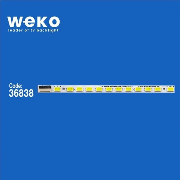 Sony KDL-46HX600 46” 4 Adet Tv Led Bar ( Tvnizin içindeki led barla aynısı olduğunu görmeden almayınız. Led bar ürünlerinde paket açıldığında iade kabul edilmemektedir. ) - Resim 2