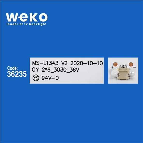 Favorit W-18130 32'' İnç 2 Adet Tv Led Bar ( Tvnizin içindeki led barla aynısı olduğunu görmeden almayınız. Led bar ürünlerinde paket açıldığında iade kabul edilmemektedir. ) - Resim 2