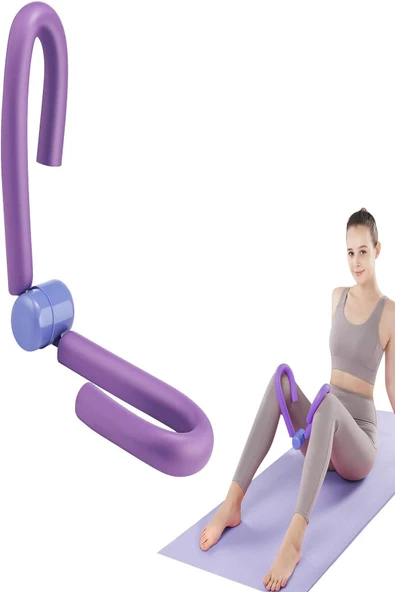 Bacak Kol Toner Kalça Egzersiz Ev İçin Spor Yaylı Esneme Hareketleri Aparatı - 3