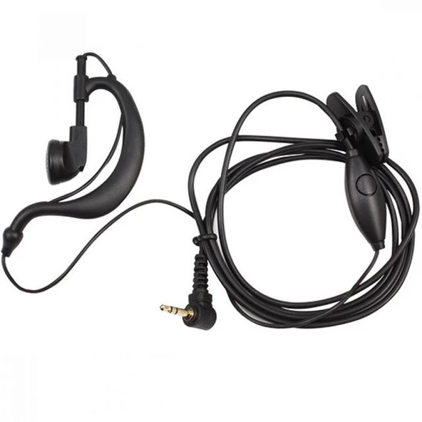 PowerMaster PMR2-5 WLN KD-C80 Motorola T6N Aselsan Cobra PMR Akustik EL Telsizi Mikrofonlu Kulaklık 2.5mm Stereo Jacklı ürün görseli