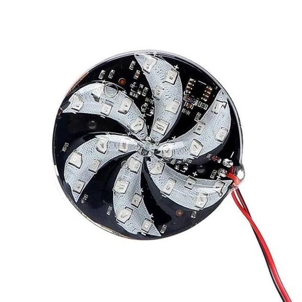 PowerMaster PM-18643 Elektrikli Led İşaret Cihazı DC12V Döner İşaret İkili Paket - 2