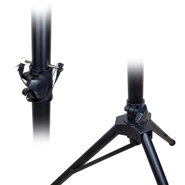 Magicvoice MV-19494 Siyah 50 Kg Kapasite Tripod 150 Cm Hoparlör Ayağı - 3