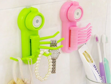 Sevimli Çok Amaçlı Vantuzlu Dönen Askı - 5