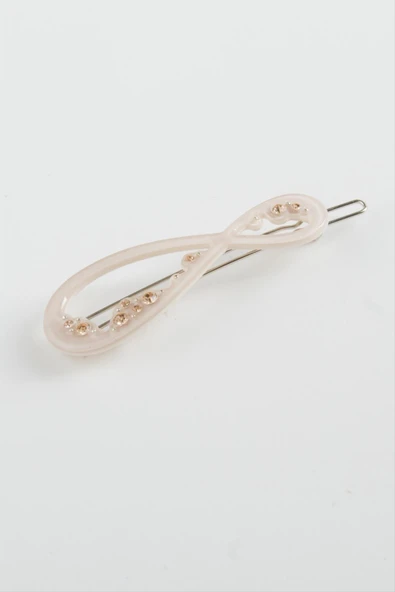 Sonsuzluk Taşlı Klipsli Toka - Resim 4