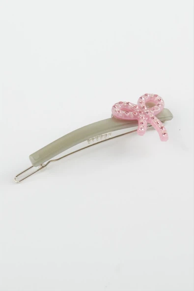 Fiyong Taşlı Klipsli Toka - Resim 3