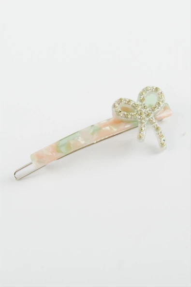 Fiyong Taşlı Klipsli Toka - Resim 5