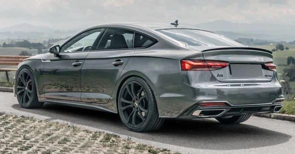 A5 COUPE / SPORTBACK SPOİLER PARLAK SİYAH 2016+ - Resim 2