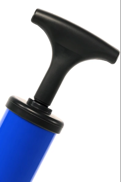 5li Şişirme Pompa Seti Futbol Bisiklet Pilates Topu Şişme Yatak Simit Kolluk Şişirme Pompası 20cm - 9