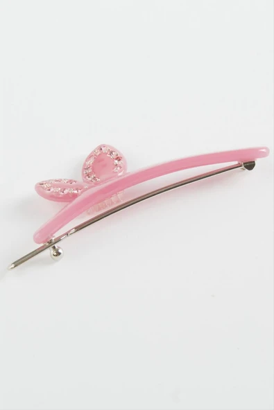 Kelebek Taşlı Klipsli Toka - Resim 4