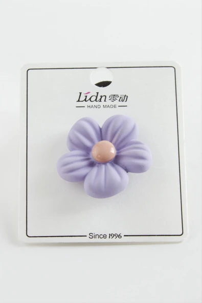 Çiçek Lastikli Toka - 3