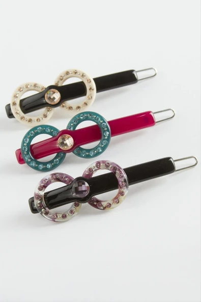 Halka Taşlı Klipsli Toka ürün görseli