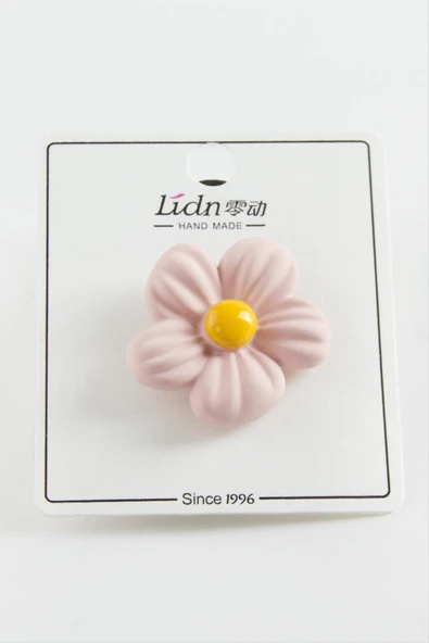 Çiçek Lastikli Toka - 4