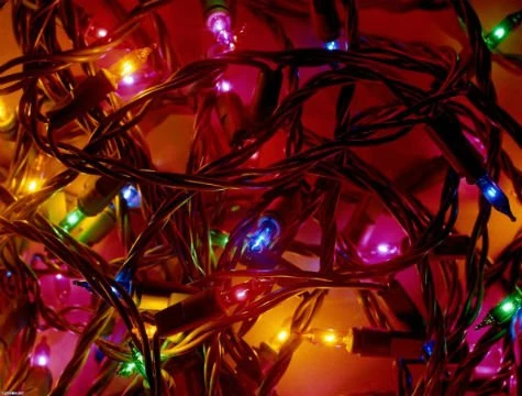 30 Ledli Pirinç Renkli Yılbaşı Ağacı Işığı - Resim 2