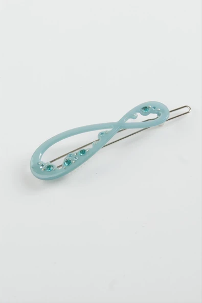 Sonsuzluk Taşlı Klipsli Toka - Resim 2