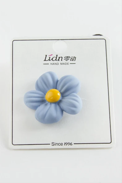 Çiçek Lastikli Toka - 6