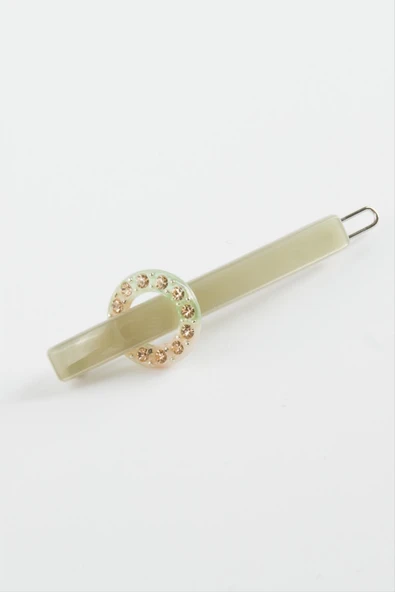 Halka Taşlı Klipsli Toka - 5