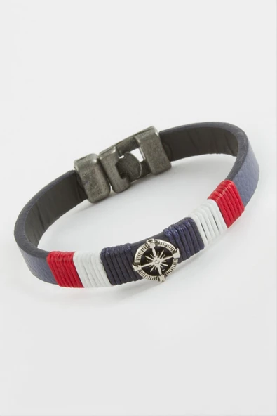 Pusula Kaliteli Suni Deri Bileklik ürün görseli 1