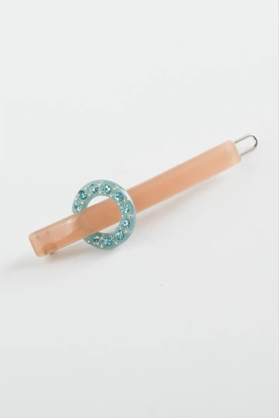 Halka Taşlı Klipsli Toka - 3