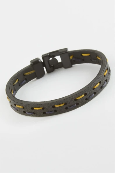 Taraftar Kaliteli Suni Deri Bileklik - Resim 2