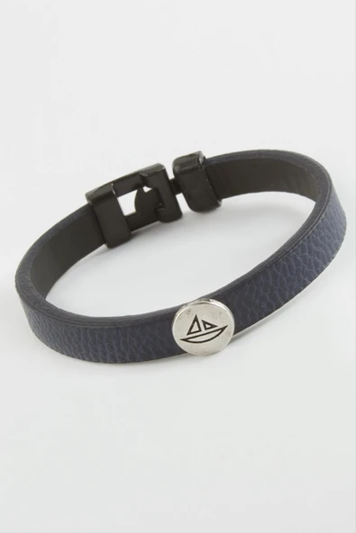 Gemi Kaliteli Suni Deri Bileklik - Resim 2