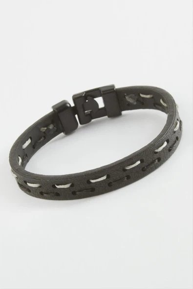 Taraftar Kaliteli Suni Deri Bileklik - Resim 2