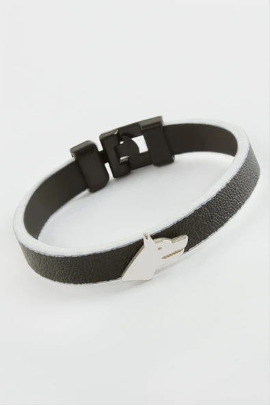 Kurt Kaliteli Suni Deri Bileklik - Resim 2