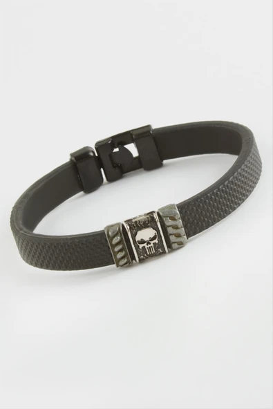 Kuru Kafa Kaliteli Suni Deri Bileklik - Resim 2