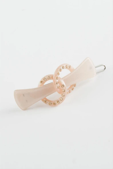 Halka Taşlı Klipsli Toka - Resim 4