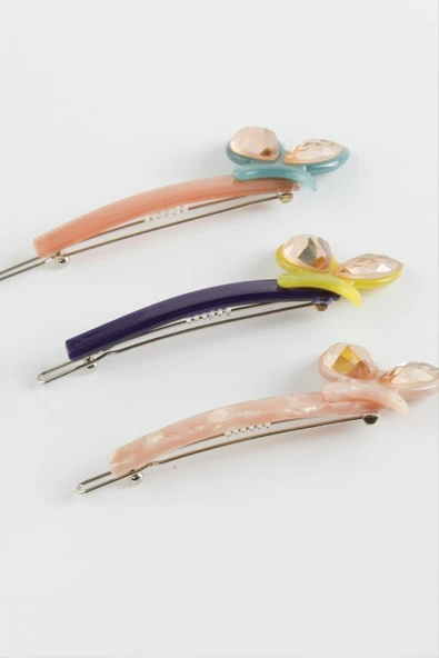 Yaprak Taşlı Klipsli Toka ürün görseli