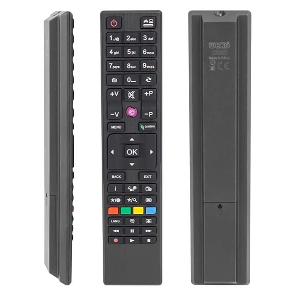 Vestel Seg Regal Kare Göbek Mor Tuşlu Lcd Led Tv Kumanda ürün görseli