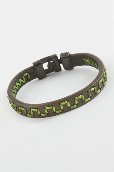 Labirent Kaliteli Suni Deri Bileklik ürün görseli