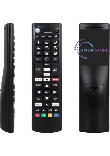 Dreamstar Android Netflix-Youtube-Prime Video Tuşlu Tv Uyumlu Uydu Kumandası ürün görseli