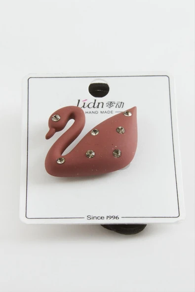 Kuğu Taşlı Lastikli Toka - Resim 2