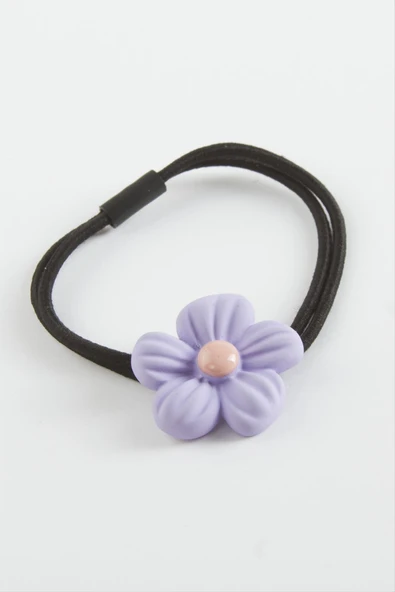 Çiçek Lastikli Toka - 2